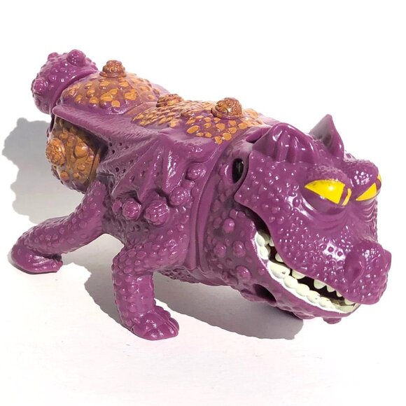 🦋 McDonald's Action Figure How To Train Your Dragon #4 Purple Gronckle 2010 - Picture 1 of 13